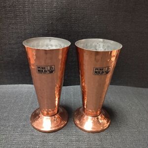 銅製 純銅 ビール タンブラー ( グラス カップ コップ ビールカップ 純銅製 ) 
