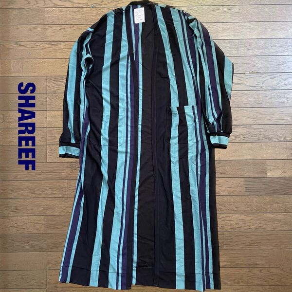 BE MALTI STRIPE ロングカーディガン シャリーフ SHAREEF