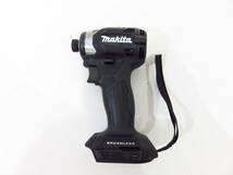 s3238k [送料950円]【未使用】 makita マキタ 18V 充電式インパクトドライバ TD173DZB ブラック 本体のみ [098-000100]_画像2