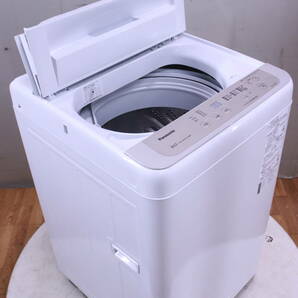 洗濯機 Panasonic NA-F50B13 big wave wash 5kg 中古美品 クリーニング済み 2019年製 全自動洗濯機■(F8923)の画像3