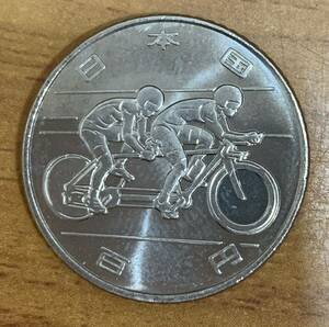 25-35:東京2020パラリンピック競技大会記念100円クラッド貨 自転車競技 1枚