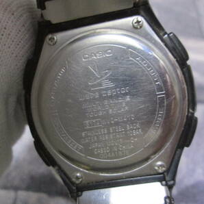 m1479 CASIO カシオ MVQ-M410 ウェーブセプター タフソーラー 不動 腕時計 ジャンク品 ゆうパック60サイズ 同梱OK の画像6