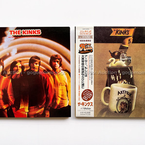 紙ジャケ The Kinks ザ・キンクス 2枚セット ヴィレッジ・グリーン、アーサー、もしくは大英帝国の衰退ならびに滅亡 美品の画像1