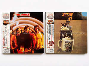 紙ジャケ The Kinks ザ・キンクス 2枚セット ヴィレッジ・グリーン、アーサー、もしくは大英帝国の衰退ならびに滅亡 美品