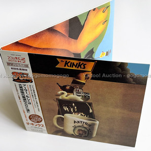 紙ジャケ The Kinks ザ・キンクス 2枚セット ヴィレッジ・グリーン、アーサー、もしくは大英帝国の衰退ならびに滅亡 美品の画像4