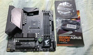 [1円～]GIGABYTE B550M AORUS PRO-P AORUS GAMING MOTHERBOARD MicroATX マザーボード