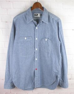 AS8104 ENGINEERED GARMENTS エンジニアードガーメンツ シャンブレーシャツ M