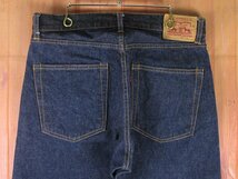 YP18266 TCB JEANS TCB ジーンズ #505 デニムパンツ ジーンズ ワンウォッシュ W32 美品_画像4