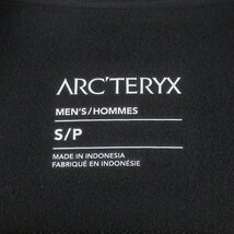 FJ24420 ARC'TERYX アークテリクス Rho LT Zip Neck ロー LT ジップネック S/P 未使用 ブラック_画像3