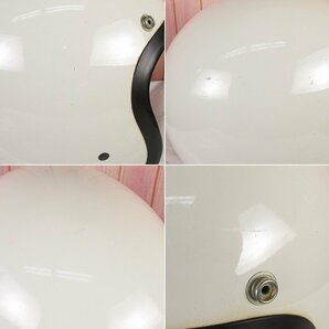 YO16790 ビンテージ BELL ベル 60s ヘルメット ホワイト系 7 3/8の画像9