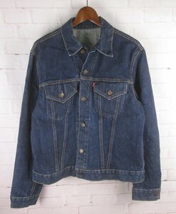 AJ24302 ビンテージ LEVI'S リーバイス 70505 bigE デニムジャケット ジージャン