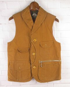 AJ24438 FREEWHEELERS フリーホイーラーズ CATSKILL SLEEVELESS COAT キャッツキル ダック ベスト 36