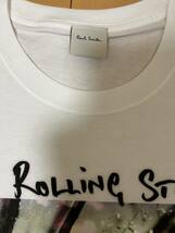 ★ ポールスミス×ローリングストーンズThe Rolling Stones × Paul Smith Hackney Diamonds限定Tシャツ　白_画像4