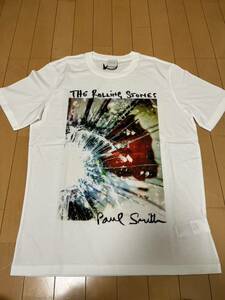 ★ポールスミス×ローリングストーンズ The Rolling Stones × Paul Smith Hackney Diamonds Tシャツ 白　Mサイズ