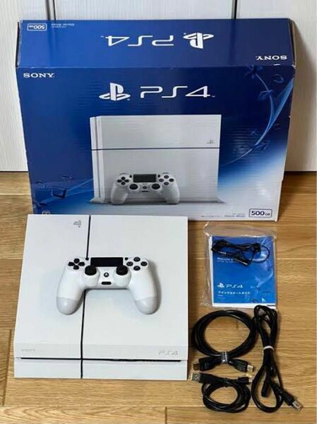 PlayStation4 グレイシャー・ホワイト 500GB CUH-1100A