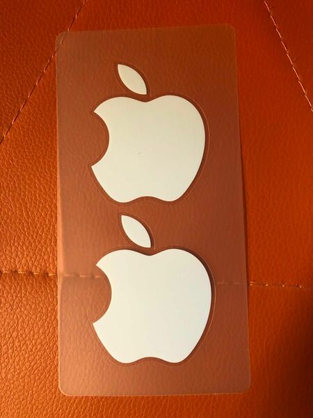 apple ロゴ ステッカー（2枚入り）