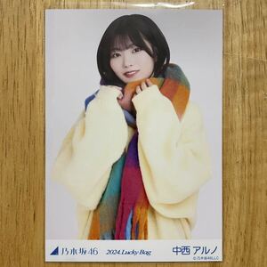 乃木坂46 中西アルノ 冬コーデ 生写真 チュウ 1枚 検) web 限定 福袋 2024.Lucky Bag