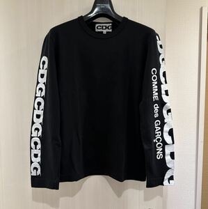 COMME des GARCONS CDG long sleeve T-shirt чёрный внутренний стандартный S