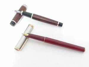 【美品含む】PILOT パイロット LEGNO89s レグノ89s ペン先14K-585他 ペン先14K 万年筆 2点セット/14金/細字/文房具/筆記用具/LYS55