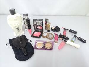 【新品含む】ANNA SUI アナスイ ボディローション他 サンプル含む コスメ ミラー 計12点セット/グロス/チーク/ファンデーション他/LNP16-6