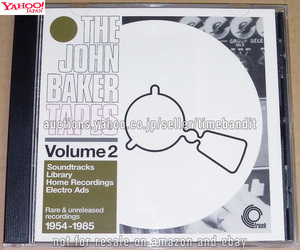 中古輸入CD The John Baker Tapes Volume 2 [2008][JBH029CD] Soundtrack Space-Age Musique Concrete Experimental