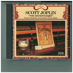 CD☆Scott Joplin☆The Entertainer☆Piano Rolls☆US盤☆DK 30155