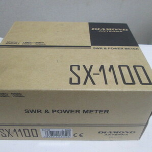第一電波SWR計＆ＰOWER計・1,8MHz～1200MHz・SX-1100・現状ジャンク扱いでの出品・宅急便で送りますの画像1