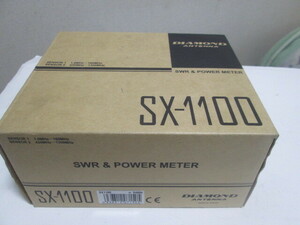 第一電波SWR計＆ＰOWER計・1,8MHz～1200MHz・SX-1100・現状ジャンク扱いでの出品・宅急便で送ります