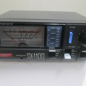 第一電波SWR計＆ＰOWER計・1,8MHz～1200MHz・SX-1100・現状ジャンク扱いでの出品・宅急便で送りますの画像4