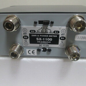 第一電波SWR計＆ＰOWER計・1,8MHz～1200MHz・SX-1100・現状ジャンク扱いでの出品・宅急便で送りますの画像5