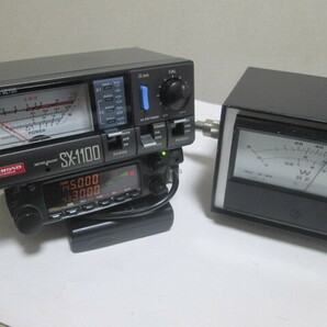 第一電波SWR計＆ＰOWER計・1,8MHz～1200MHz・SX-1100・現状ジャンク扱いでの出品・宅急便で送りますの画像3