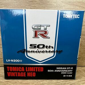 トミカリミテッドヴィンテージ ネオ 1/64 LV-N200a ニッサン GT-R 50th ANNIVERSARY 青