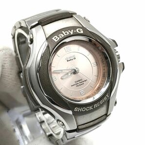【電池切れ】CASIO　カシオ　BABY-G ベビーG 腕時計 クオーツ STG-100 カジュアル コレクション　ピンク文字盤　ケース幅：4　腕回り：14