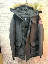 カナダグース CANADA ダウンジャケット BROOKFIELD PARKA ブルックフィールド パーカー メンズ ブラック S 2300JM_画像1