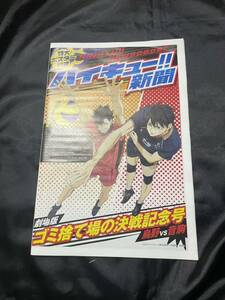 ハイキュー！！新聞　タブロイド　スポニチ