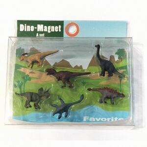 恐竜 マグネット フィギュア ディノマグネット Aセット Favorite フェバリット ティラノサウルス 