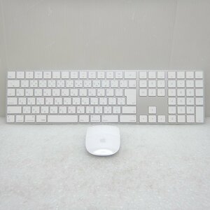 【中古】★送料無料★ Apple Magic Keyboard テンキー有日本語マジックキーボードA1843 マジックマウス2 A1657 セット 080