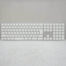 【中古】★送料無料★ Apple Magic Keyboard テンキー有日本語マジックキーボードA1843 マジックマウス2 A1657 セット 079_画像2