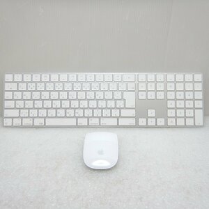 【中古】★送料無料★ Apple Magic Keyboard テンキー有日本語マジックキーボードA1843 マジックマウス2 A1657 セット 085