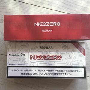 nicozero アイコスイルマ専用スティック　レギュラー味　iQOS ILUMA ノーニコチン　ノータール