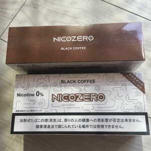 nicozero アイコスイルマ専用スティック　コーヒー味　iQOS ILUMA ノーニコチン　ノータール　2カートン
