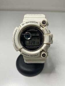 U03/【中古品】CASIO カシオ G-SHOCK ジーショック FROGMAN フロッグマン イルカ くじら 限定 GW-206K-7JR GW-206K 電波ソーラー ホワイト