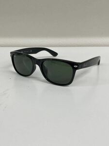 U02/【中古品】Ray-Ban レイバン ニューウェイファーラー サングラス RB2132-F ブラック 901L 偏光 5518 140 フルフィット スクエア