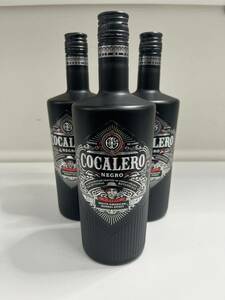 U3134/【個人保管品】COCALERO コカレロ NEGRO ネグロ リキュール 700ml 29% 未開栓 古酒 お酒 アイルランド 3本 まとめ売り