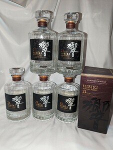 サントリー 21年 空瓶 SUNTORY 山崎　響 白州 HIBIKI