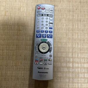 動作確認済み【Panasonic】◆パナソニック◆ DVD テレビリモコン EUR7729KL0 中古