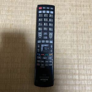 動作確認済み【HITACHI】◆C-RS4◆ TV デジタルテレビリモコン 日立 電池のフタなし 中古