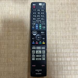 動作確認済み【SHARP】◆AQUOS◆ GA886PA TV テレビリモコン シャープ アクオス