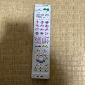 動作確認済み【SONY】◆RM-PZ210D◆ BD TV テレビリモコン ソニー