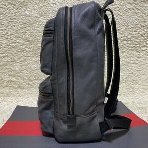 1円〜 極美品 TUMI トゥミ メンズ ビジネスバッグ リュック MISSION ブライアント バックパック デイパック オールレザー A4収納 通勤 通学の画像4